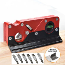 Load image into Gallery viewer, Beautiful Edge™ Woodworking Tool with 7 Corner Styles with Backer