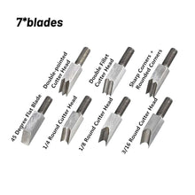 Load image into Gallery viewer, Beautiful Edge™ Woodworking Tool with 7 Corner Styles with Backer