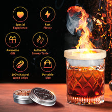Load image into Gallery viewer, Guaiacol Infuser™ Cocktail Smoker Kit with Torch and Wood Shavings